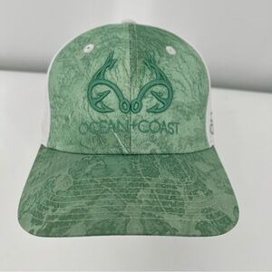 Sweet! Ocean Coast RealTree Fishing Hat One Size Fits All Lime Green Unisex Cap